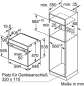 Preview: BOSCH HBA578BS0 Einbaubackofen Edelstahl EEK: A
